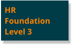 HRFoundation Level 3